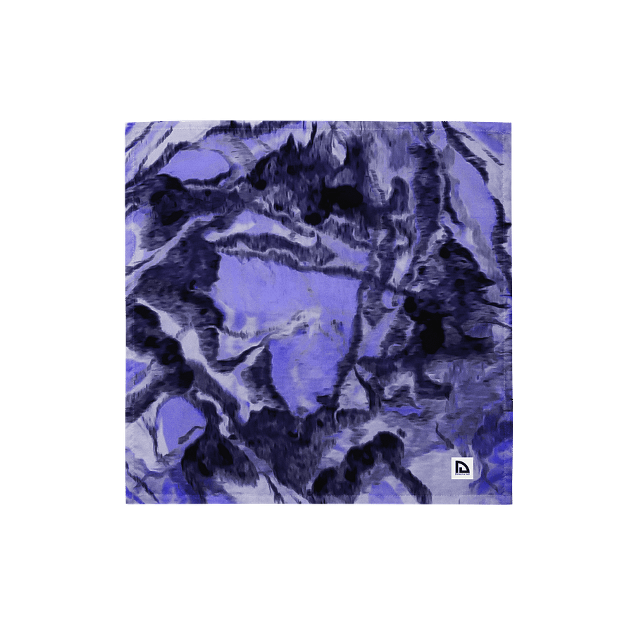 Purple Fluid Art Bandana product image (1)