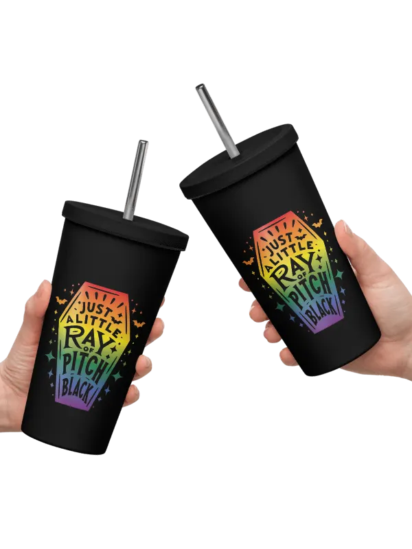 Little Ray Pride Flag Insulated Tumbler product image (2)