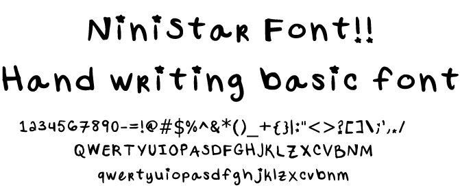 Nini Font [FREE] product image (1)