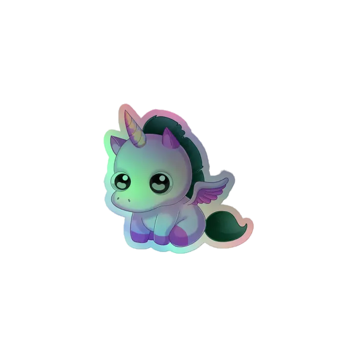L the Unicorn Holographic Sticker product image (1)