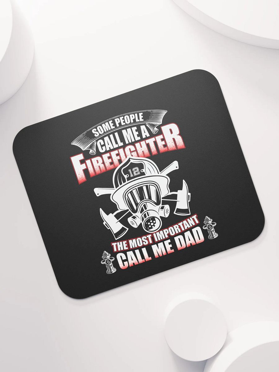 Firefighter Dad - Mouse Pad product image (7)