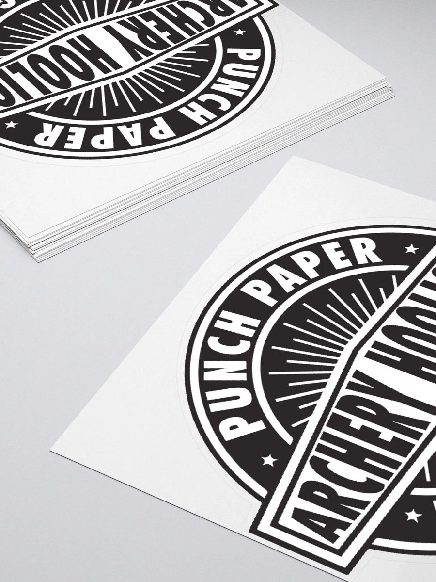 Punch Paper Not Triggers Sticker product image (10)