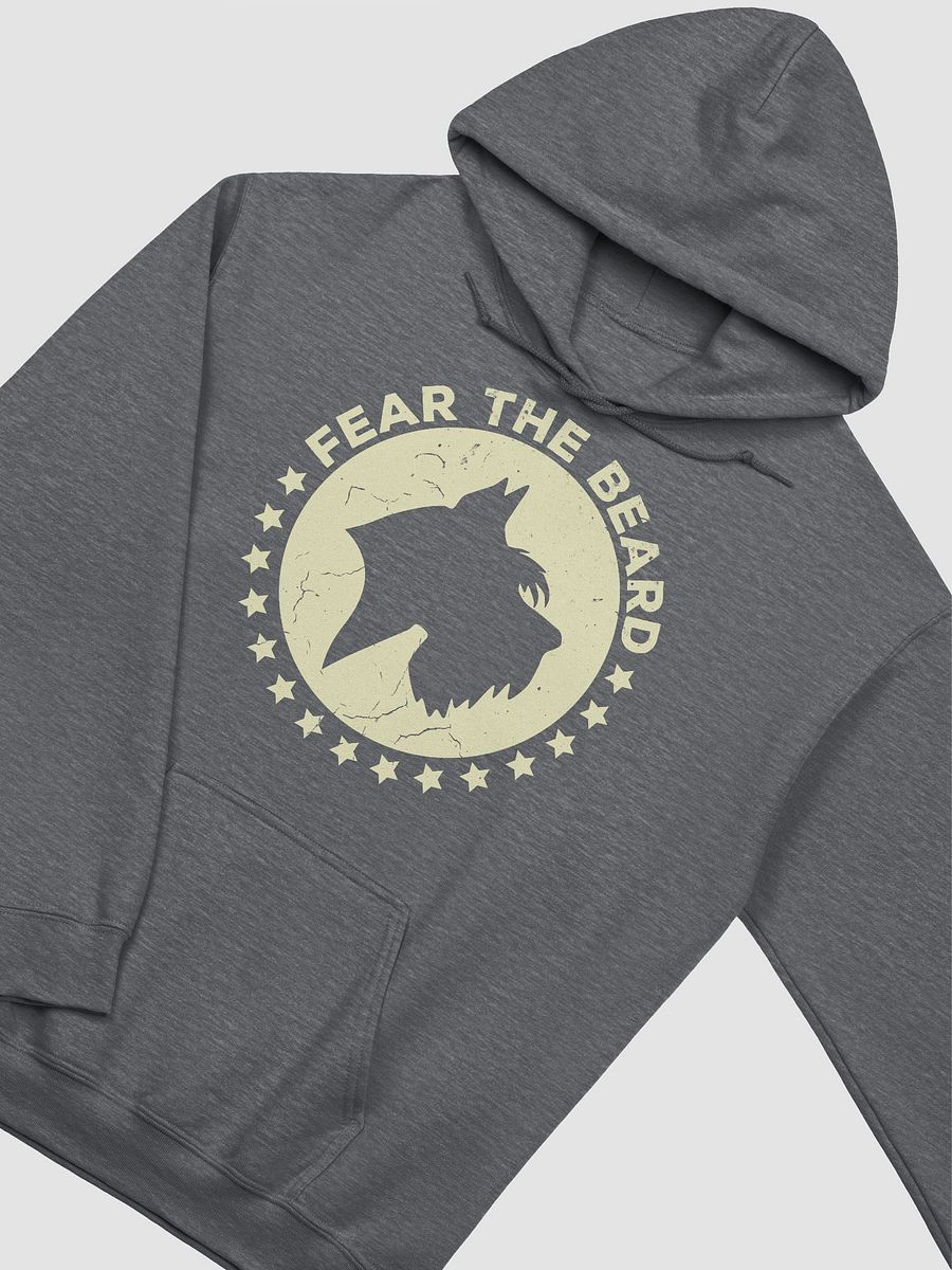 Fear the Beard Schnauzer(Off-White Print) Hooded Sweatshirt | Funny Hoodie for Schnauzer Paw-rents product image (19)