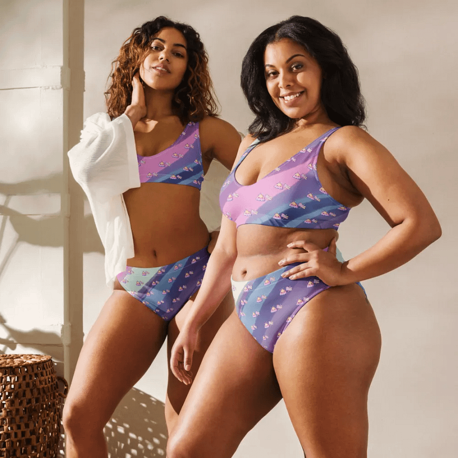 MSLA Sparkle Poop - High Waisted Bikini product image (4)