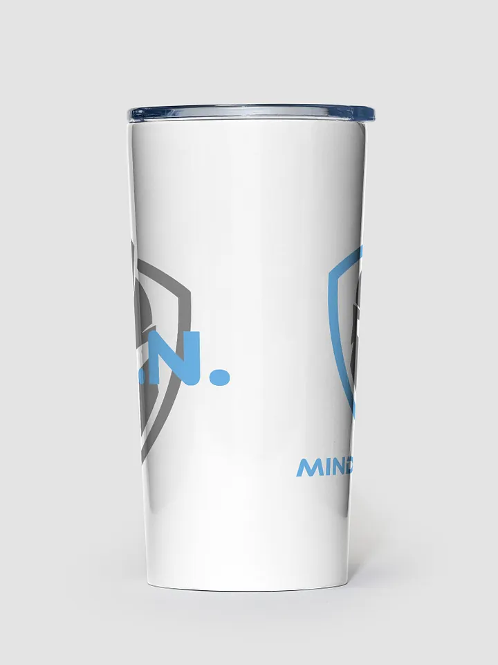 Mind Armor - 20oz Stainless Steel Tumbler - Blue Logo product image (2)
