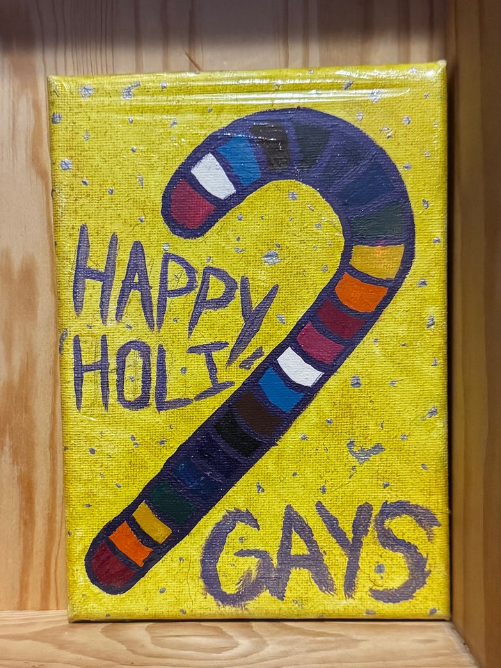 Happy Holi-gays Painting product image (1)