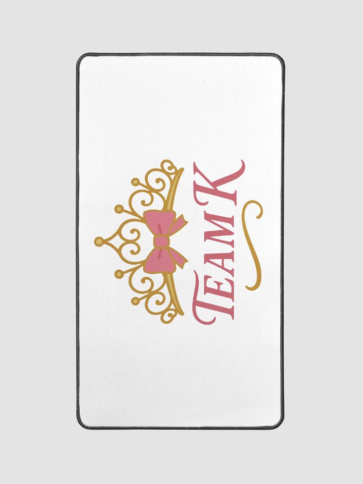 Team K (V-1) Desk Mat 12" x 22" product image (1)