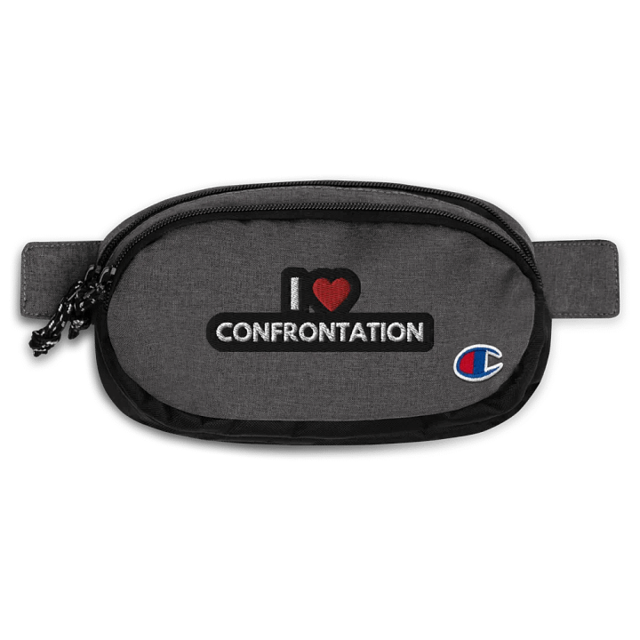 I <3 Confrontation (bubble design 2) champion fanny pack product image (1)