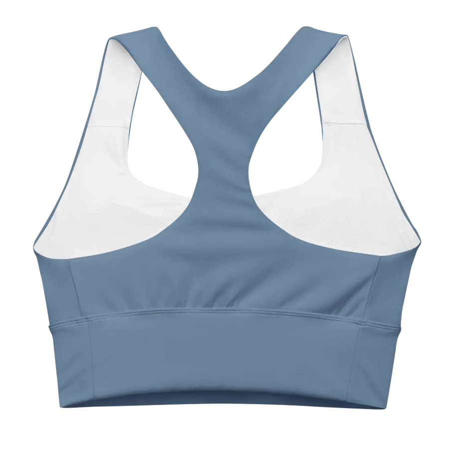 Blue Blossom Matching All-Over Sports Bra product image (2)