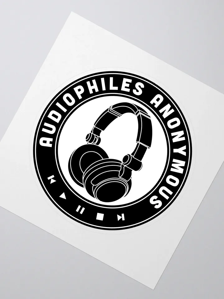Audiophiles Anonymous Retro Sticker product image (5)