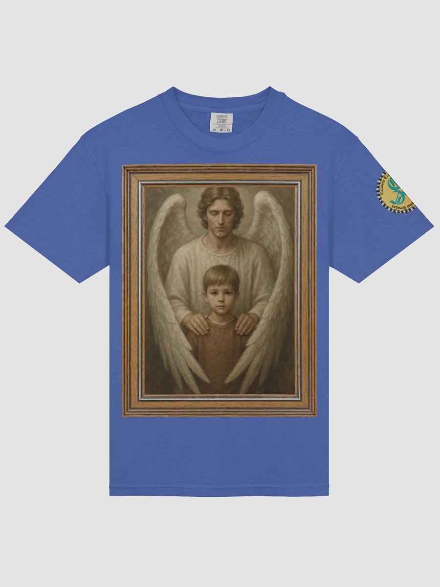 Angels Watch Over Them (Male) Comfort Colors Garment-Dyed Heavyweight T-Shirt Colors (2) product image (3)
