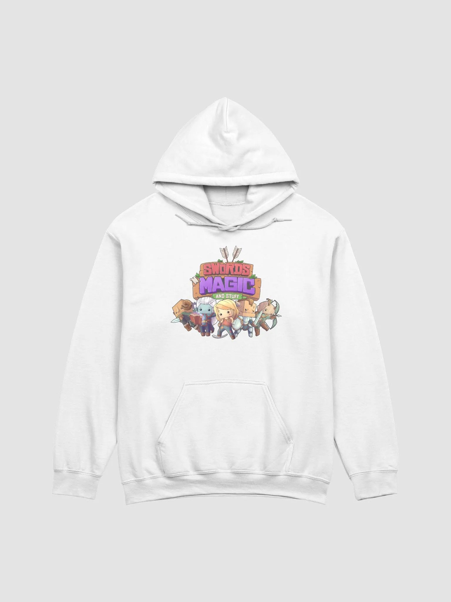 Swords 'n Magic and Stuff Character Logo Hoodie product image (3)