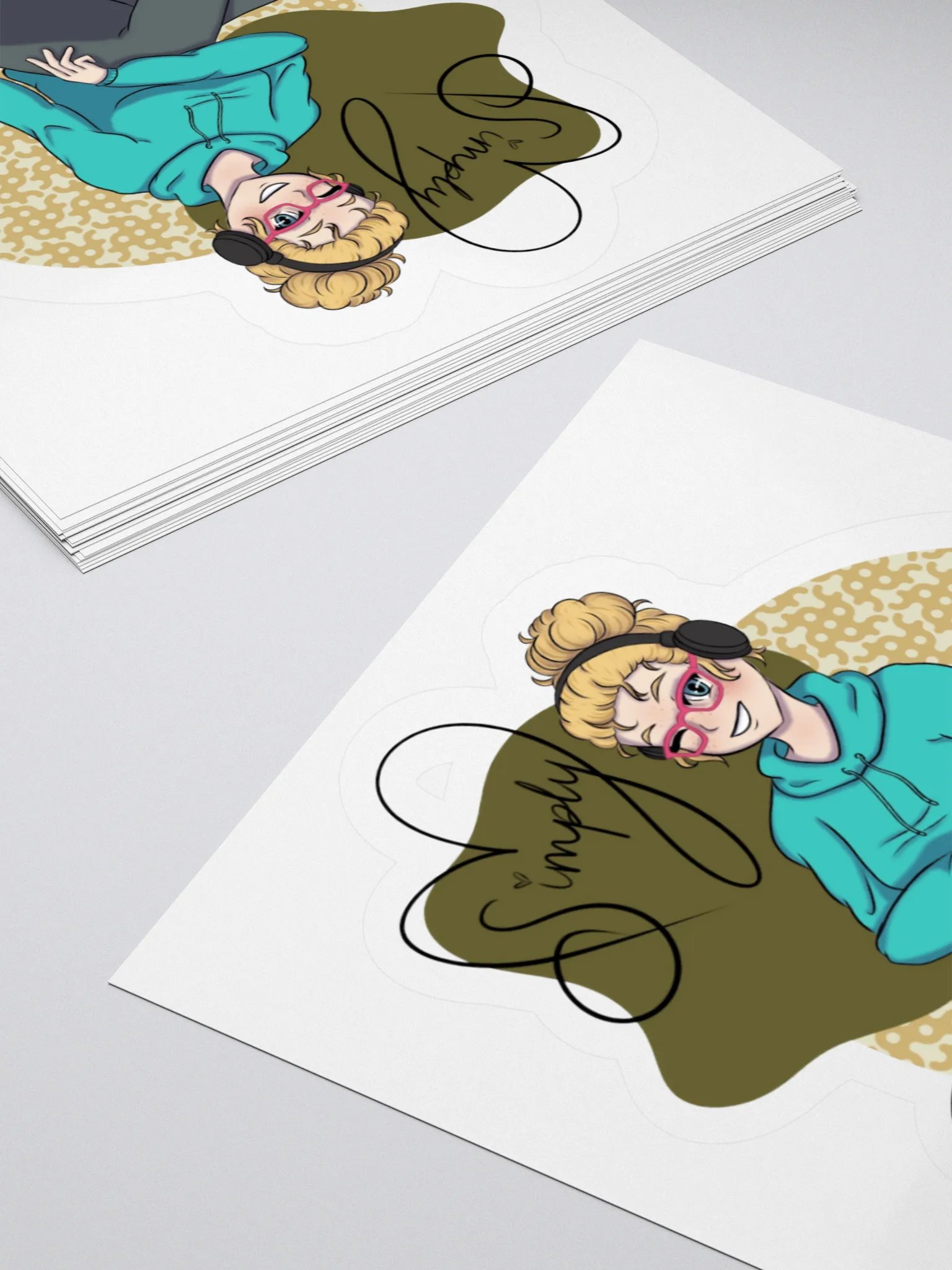 Simply Kiss Cut Sticker product image (7)