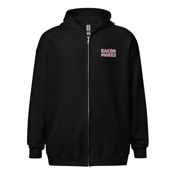 Bacon Makes Zip Hoodie product image (1)