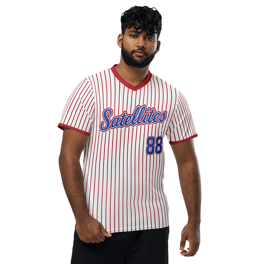 Satellites Pinstripe Baseball Jersey product image (3)