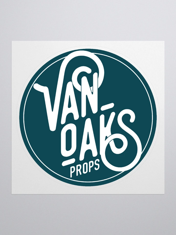 VanOaks Props Classic Logo Decal - Teal product image (2)