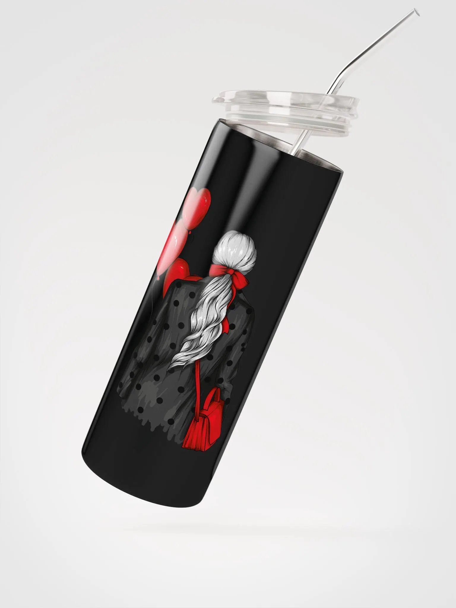 Valentine's Stainless Steel Tumbler: Sip Love & Sustainability! product image (2)