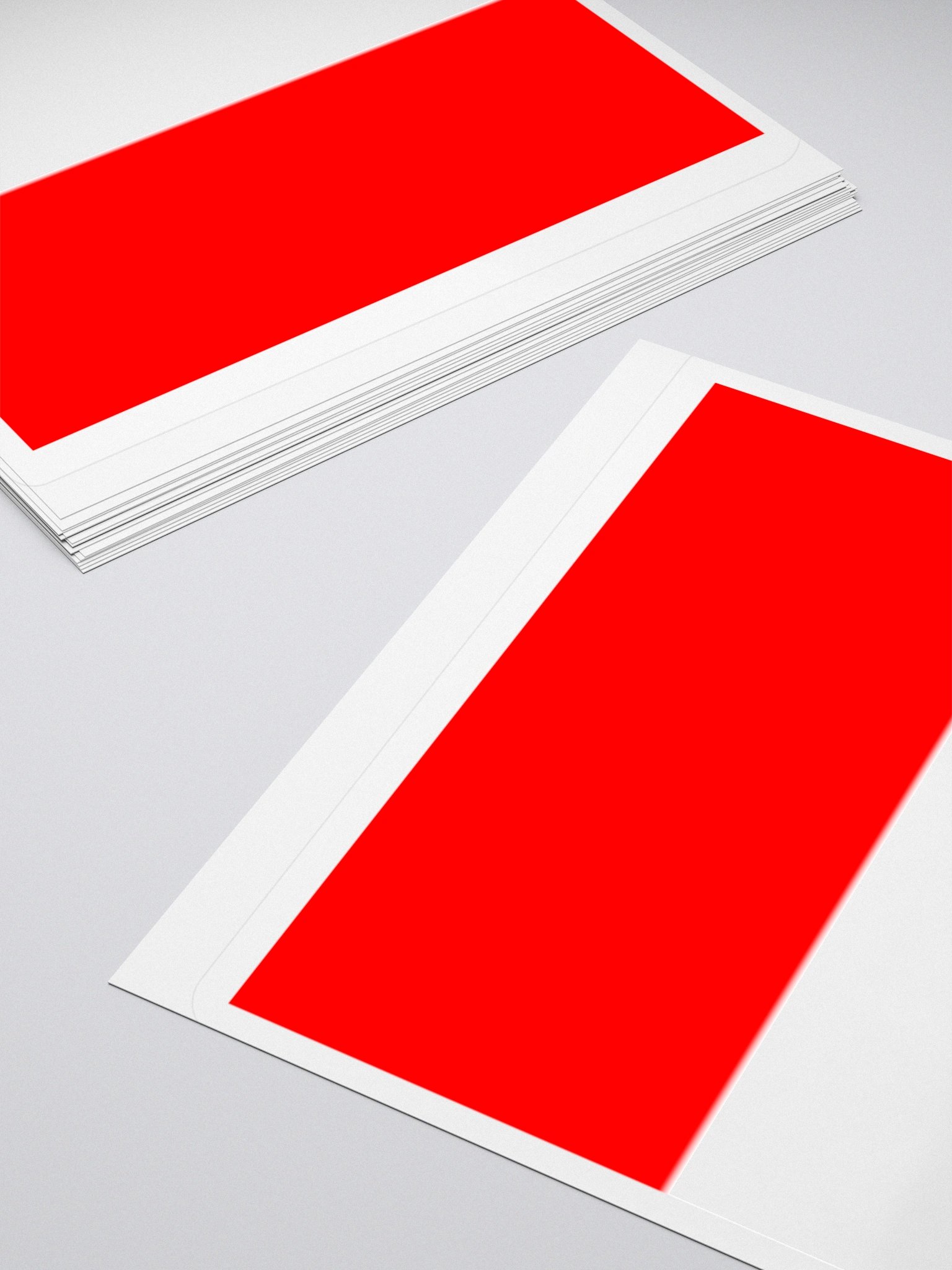 Indonesia Flag Sticker | Red White Design | Durable Vinyl | 3 Sizes product image (12)