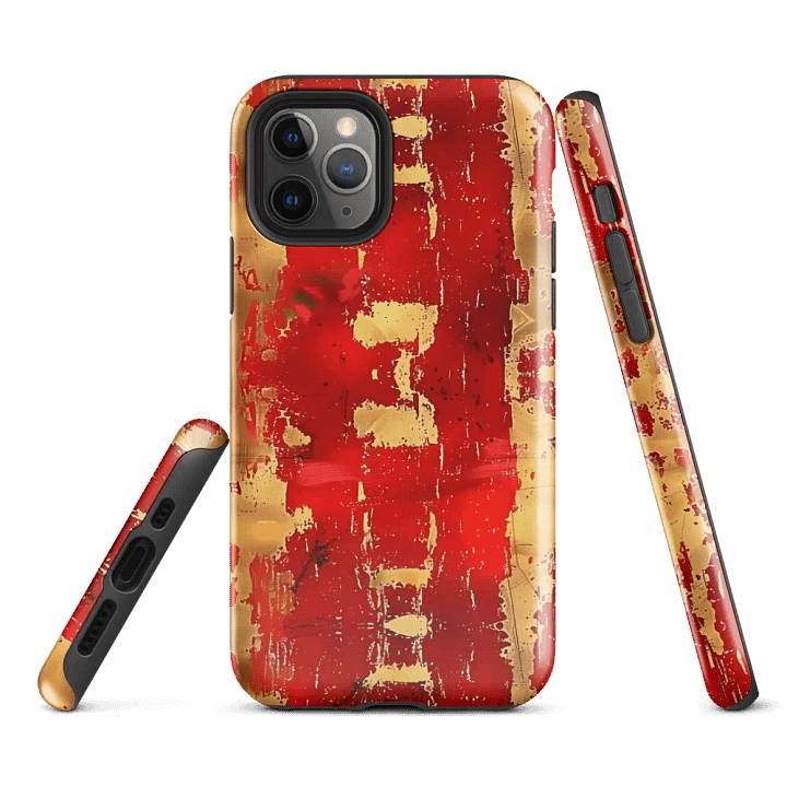 Ethereal Red and Gold Tough Case for iPhone® product image (2)