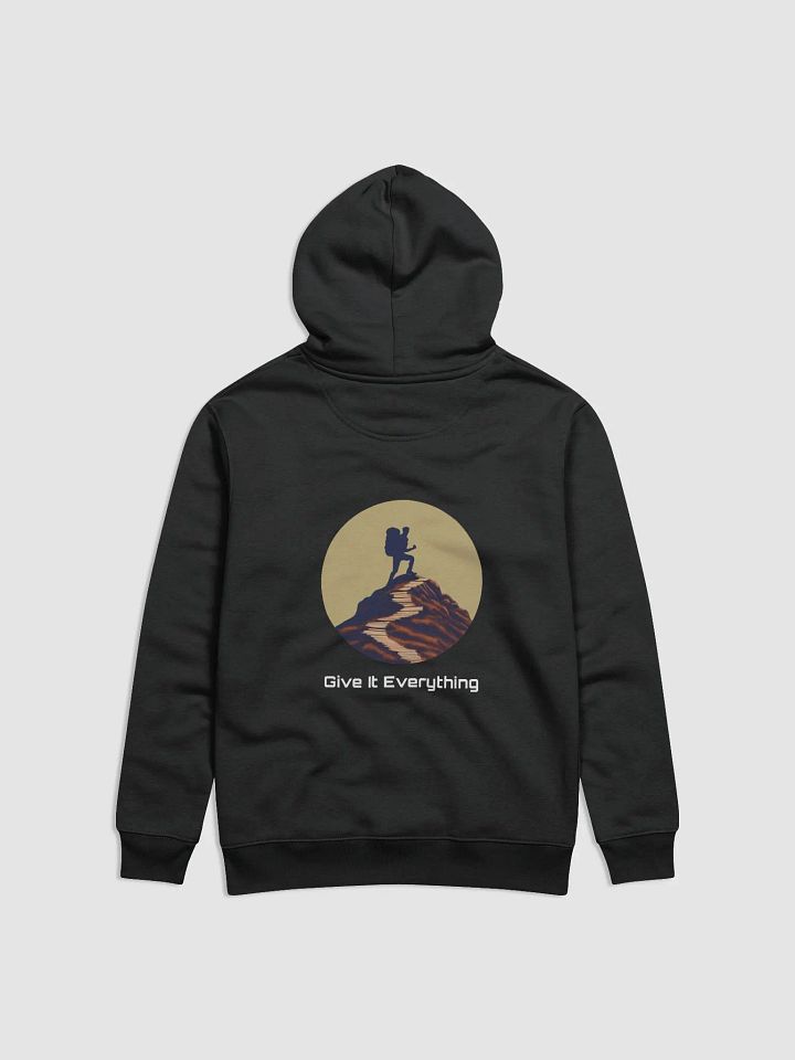 Stanley/Stella Unisex Essential Eco Hoodie (Black) product image (2)