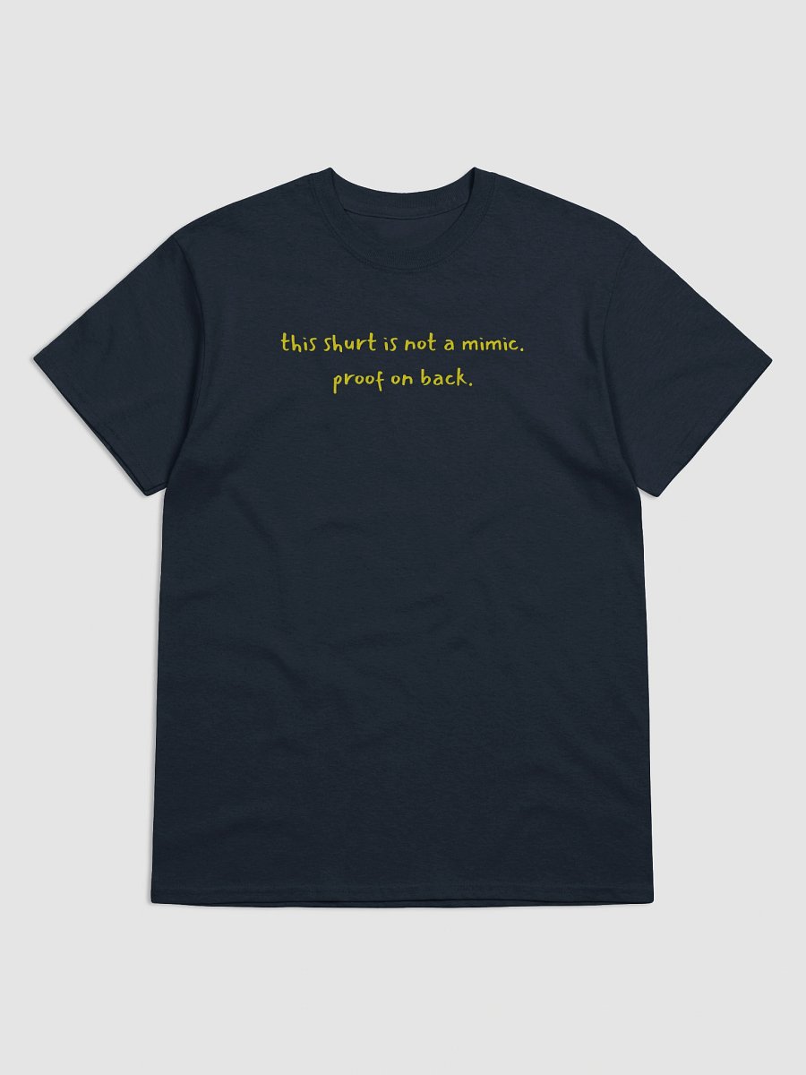 Mimic Shirt - Version 2 - Yellow Text product image (53)