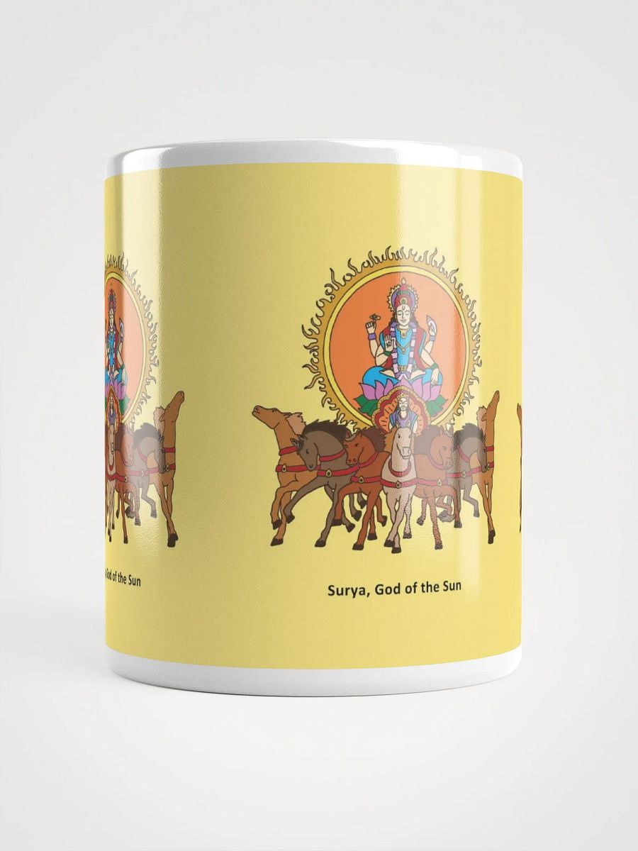 Surya God of the Sun Mug (Yellow) product image (10)