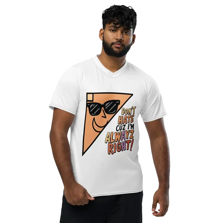 Alwayz Right All-Over Print Recycled Sports Jersey product image (1)