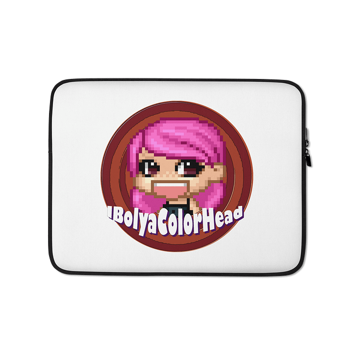 IbolyaColorHead Logo Laptop Sleeve product image (1)