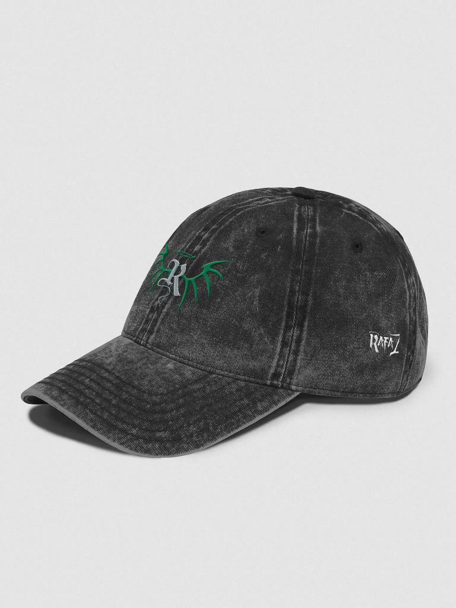 RafaZafar Logo Vintage Wash Dad Hat (silver) product image (3)