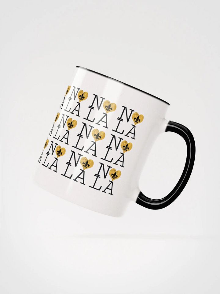 I LOVE NOLA **LEGACY COLOR MUG** (GOLD WRAP HEART INFINITY WALL) product image (17)