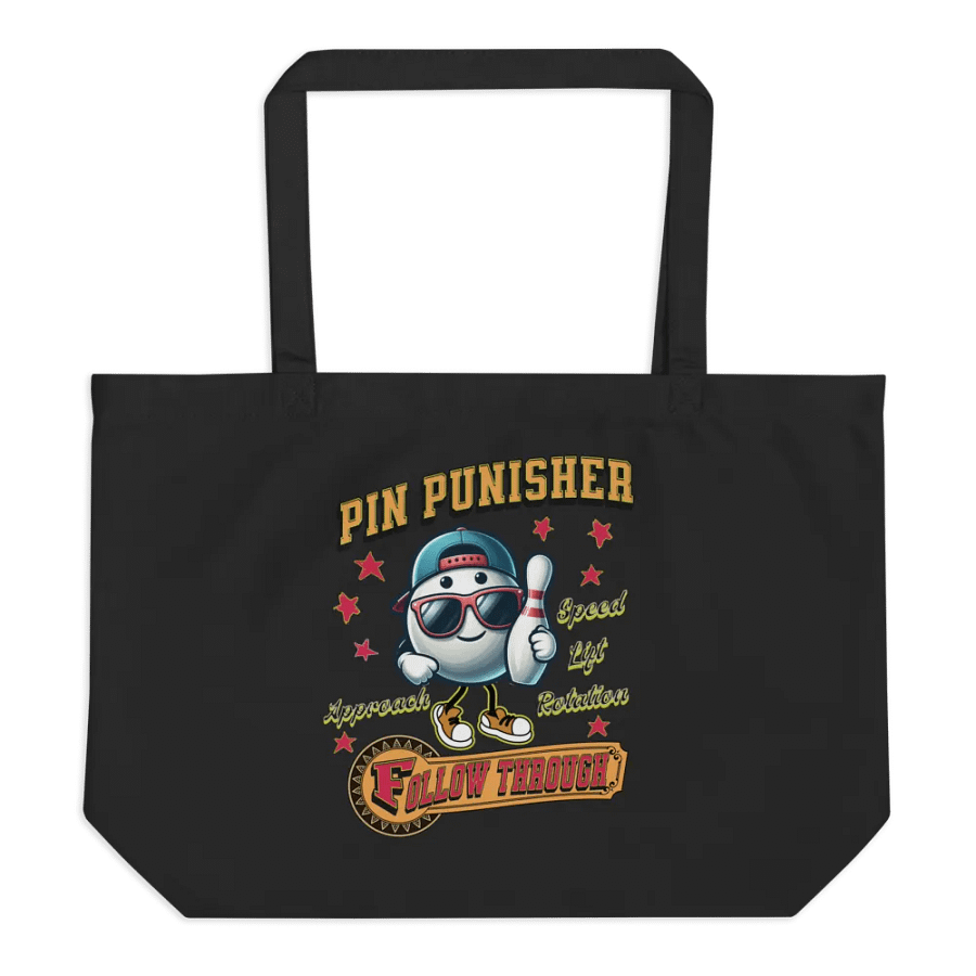 Pin Punisher Bowling Strike in Style Tote Bag product image (1)