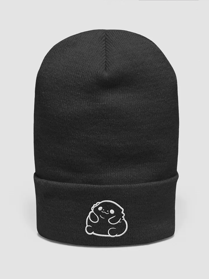 SITTING CHONKY - Beanie White Embroidery product image (1)