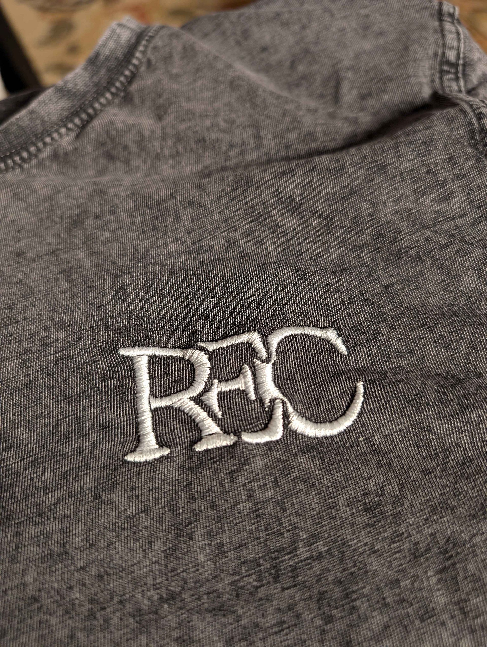 Monochrome embroidered REC T-Shirt product image (4)