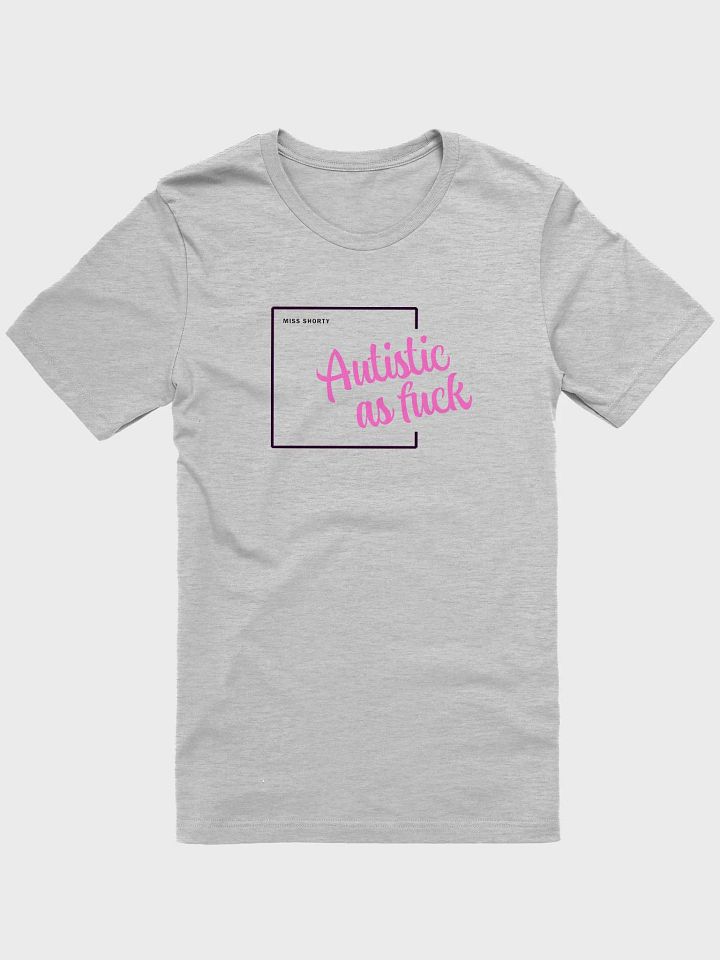 Autistic AF Light T-shirt product image (2)
