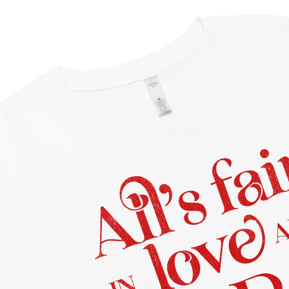 All's Fair In Love Women's Crop Top product image (32)