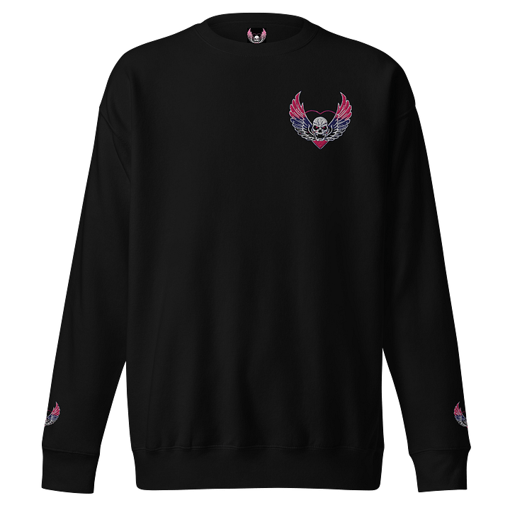 Winged Skull Crew Neck product image (1)