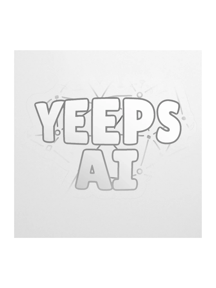 YeepsAI Connections Design - Kiss Cut Sticker product image (1)