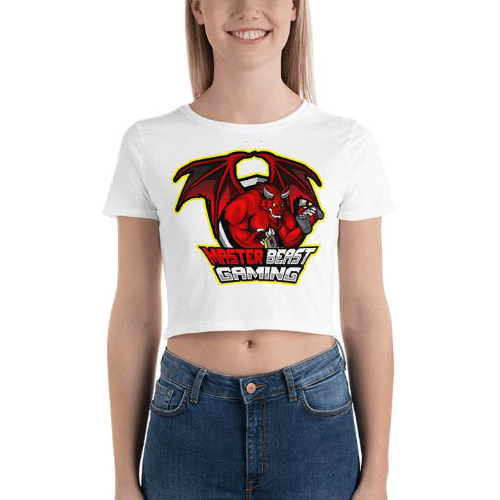 Master Beast Gaming Crop Tee product image (1)