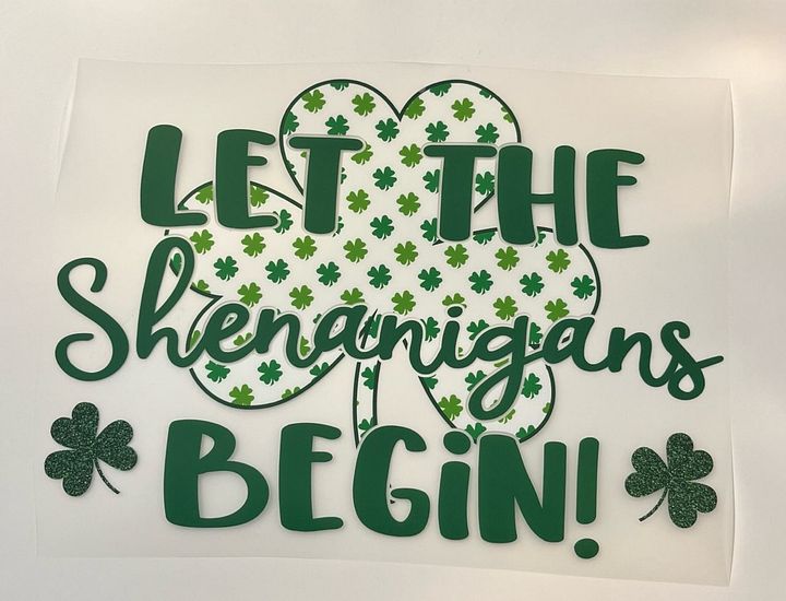 Let The Shenanigans Begin! Printing quality shirts for adults product image (1)
