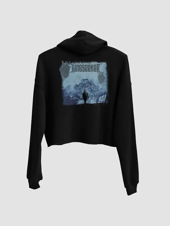 [kingseeker] Women's Cropped Hoodie - Bella + Canvas 7502 product image (2)