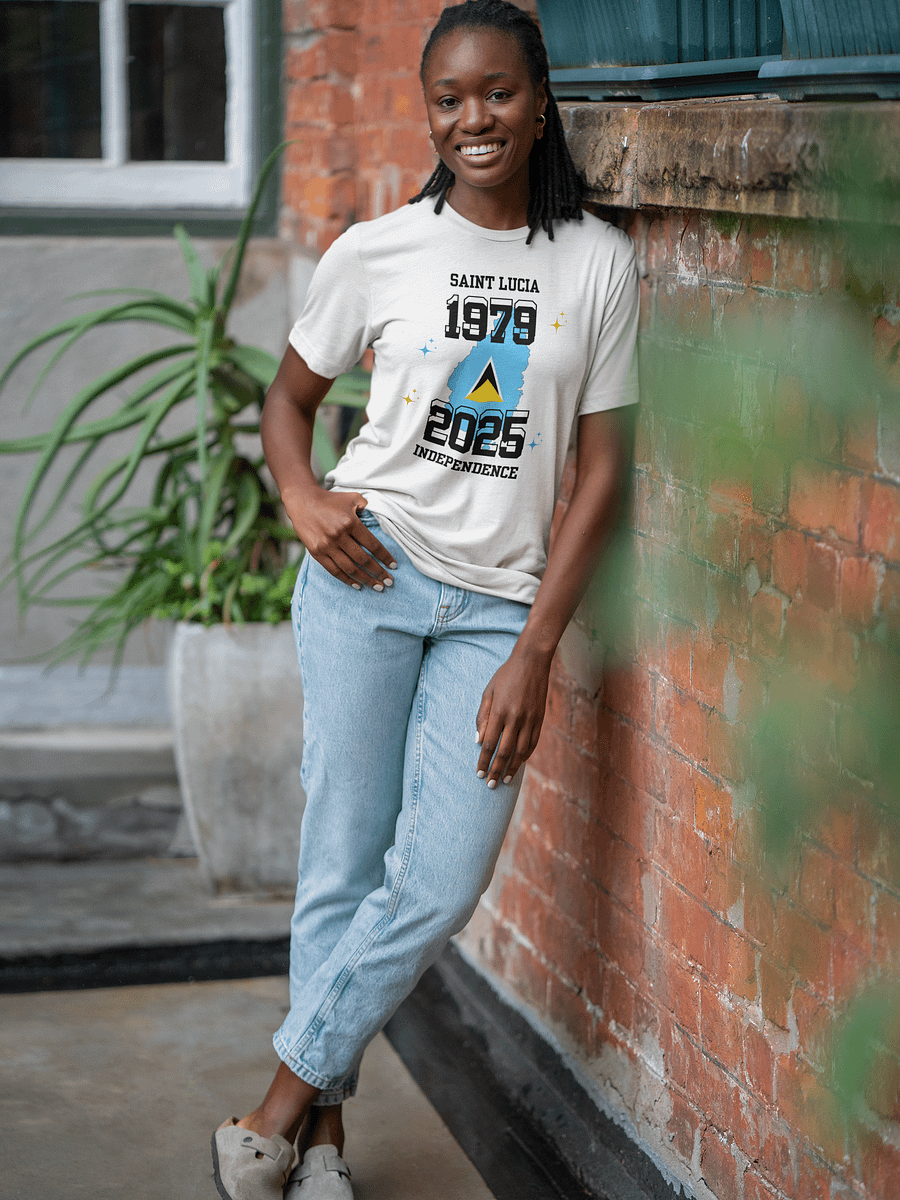 Saint Lucia Independence Flag Island T-Shirt product image (11)