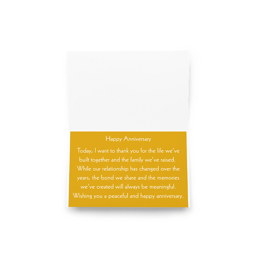 Anniversary card - Married couples product image (3)