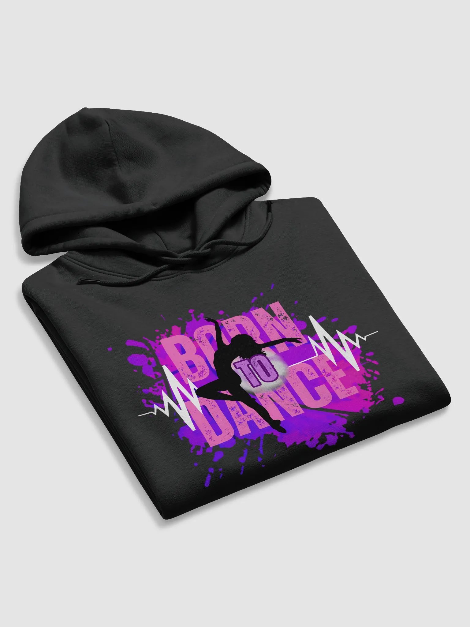 Born to Dance Her Silhouette Eco Hoodie product image (17)