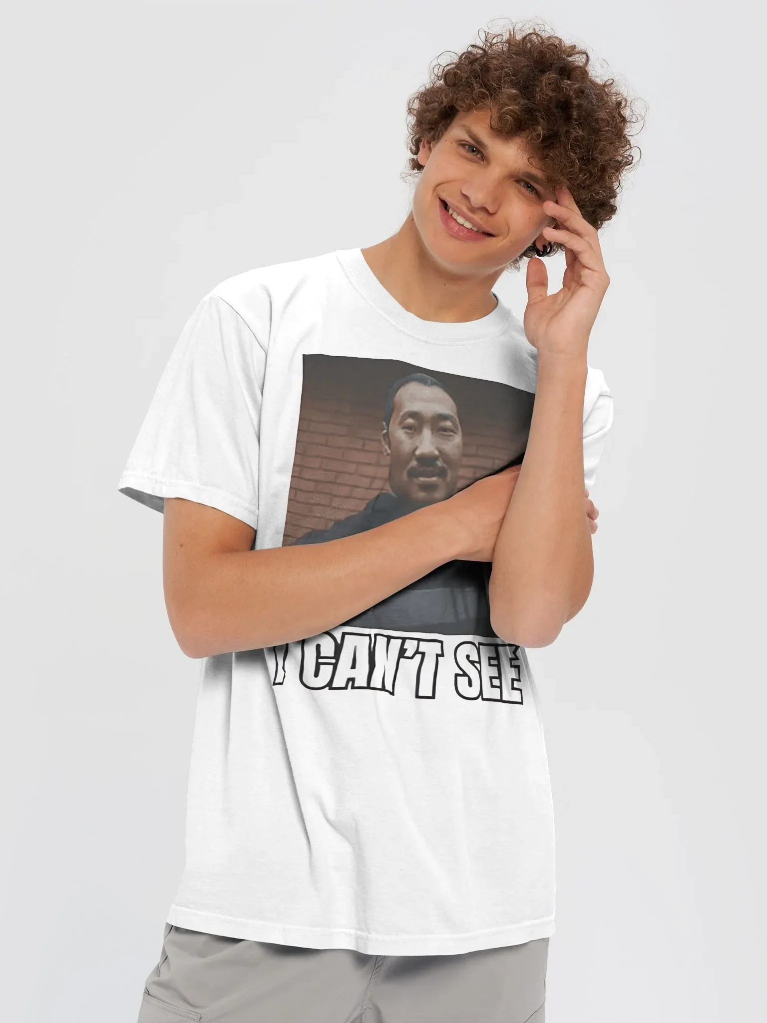I Can’t See Andrew Ahn Shirt product image (6)