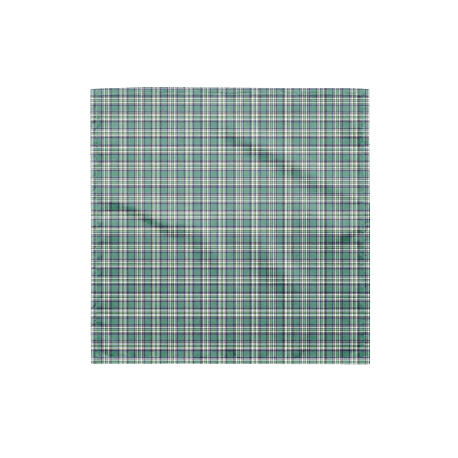 Light Green, Purple, and Yellow Plaid Bandana product image (4)