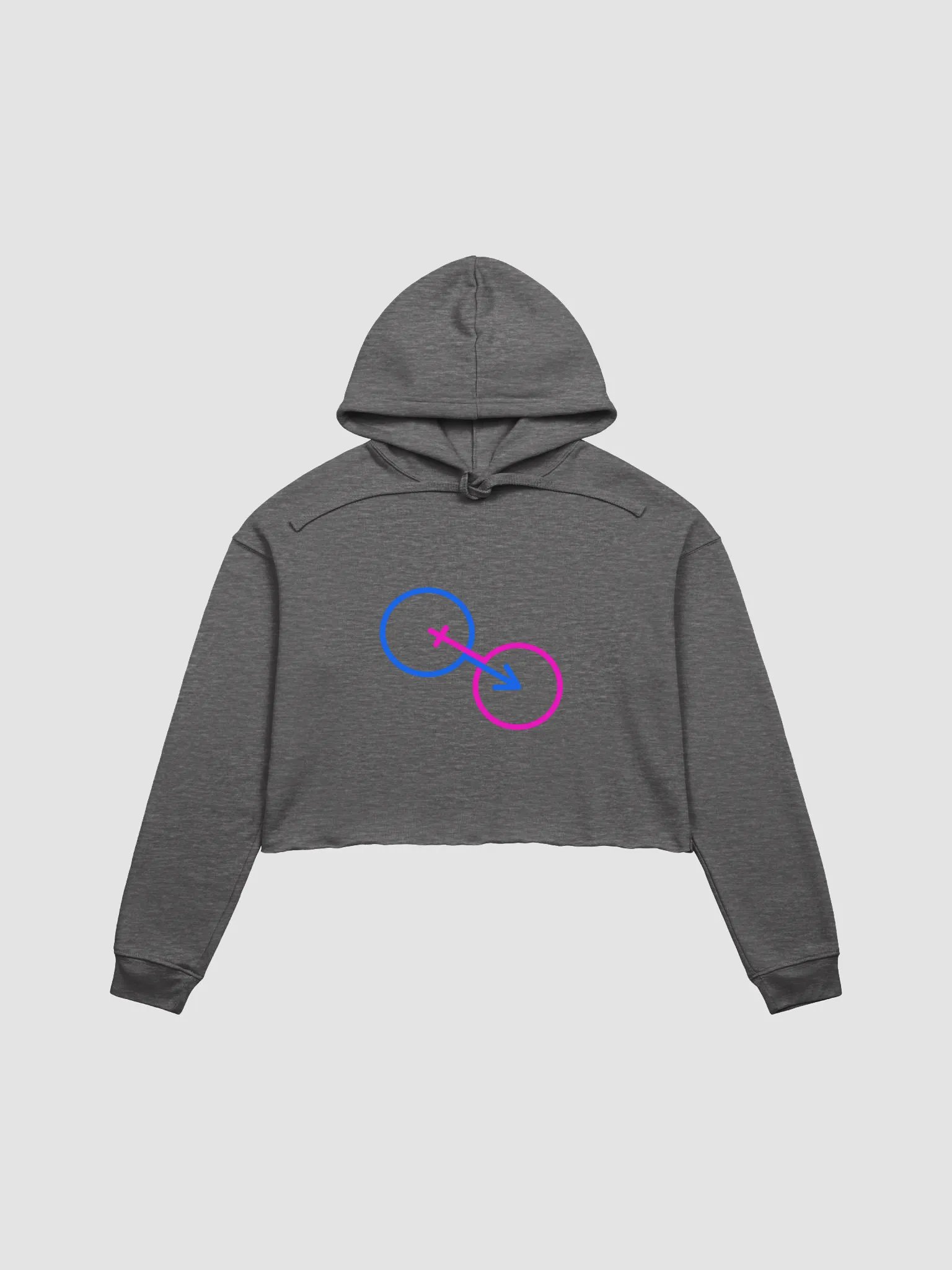 Gender Normality Symbolic Crop Hoodie product image (1)