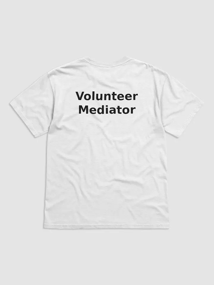 CCR Volunteer Mediator T-Shirt (White) product image (2)