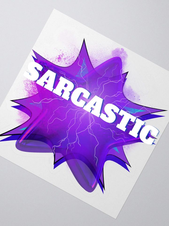 Sarcastic Sticker product image (2)