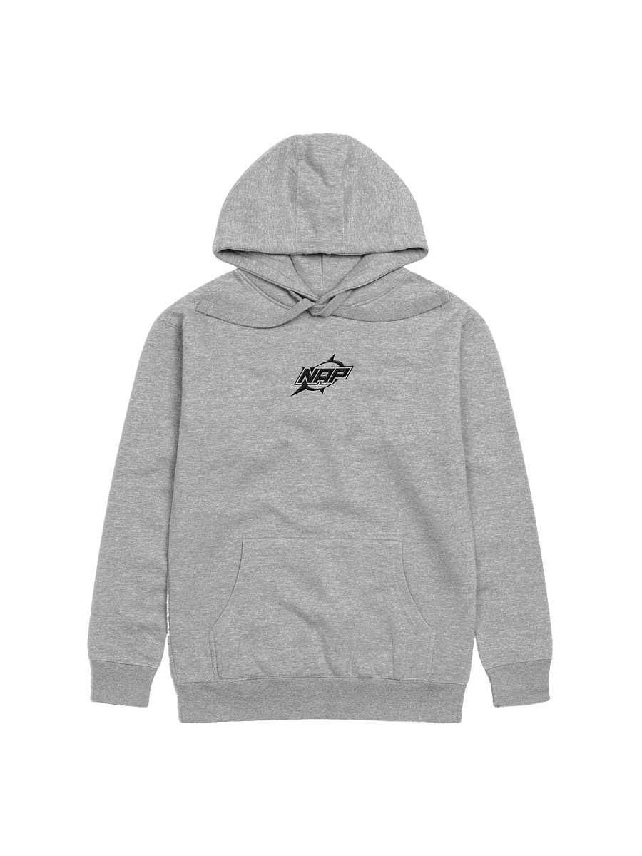 Embroidered Logo Hoodie - Grey product image (1)