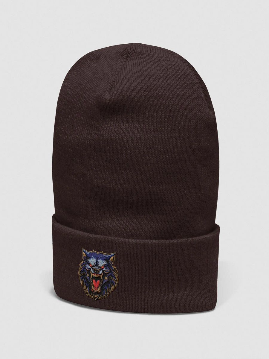 Snarling WereWolf Embroidered Beanie product image (17)